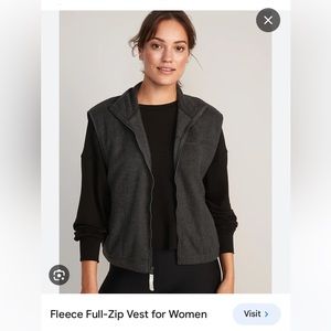 Full Zip Fleece Vest